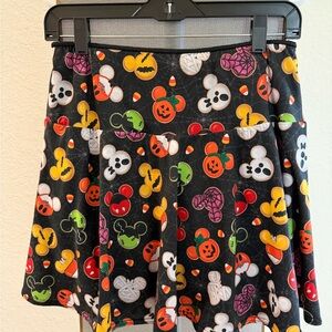 Playful Halloween Mini Skort
